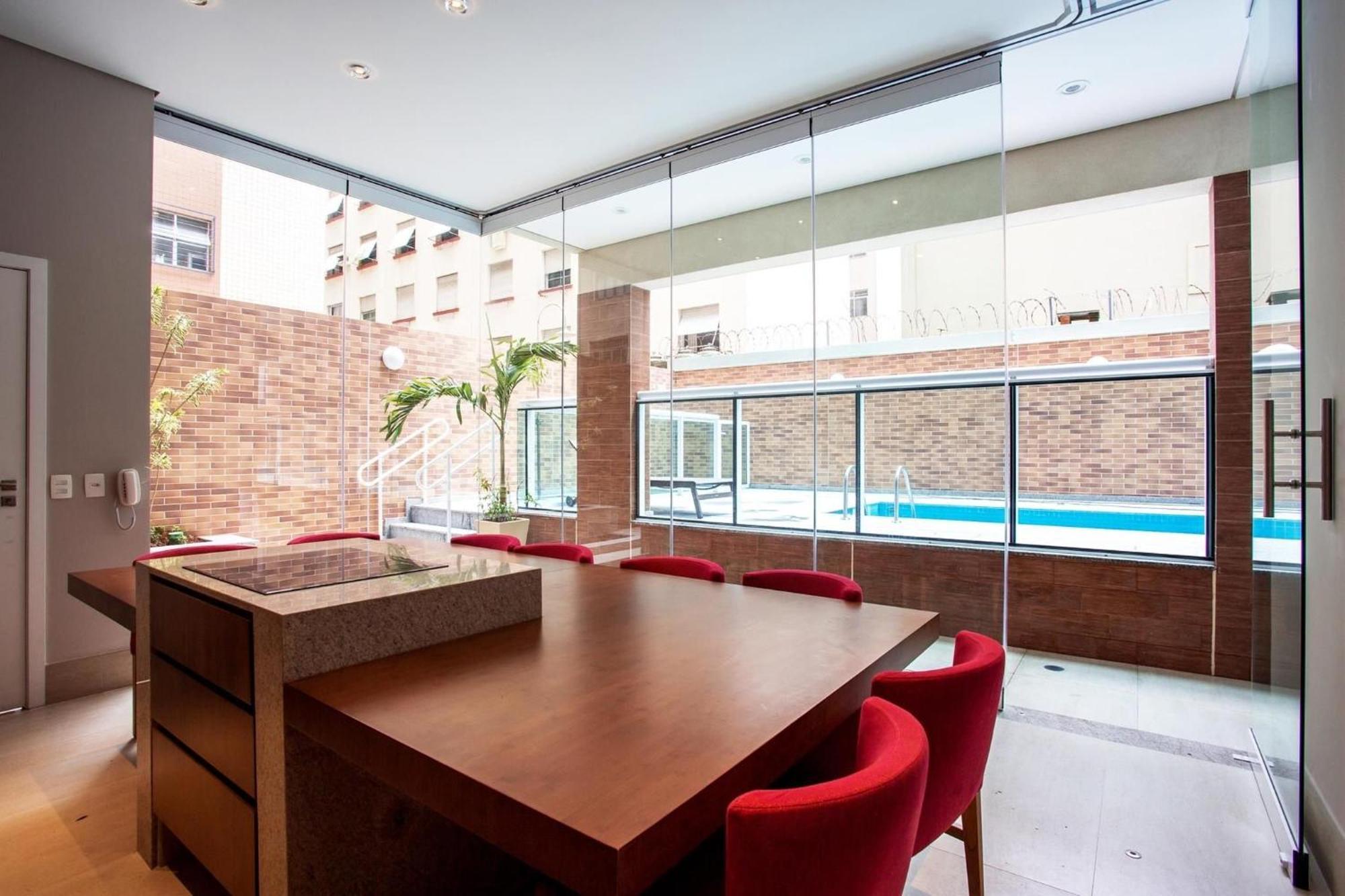 Residencial Estanconfor Com Vista Mar 2 Ac E Garagem Apartment Santos  Exterior photo