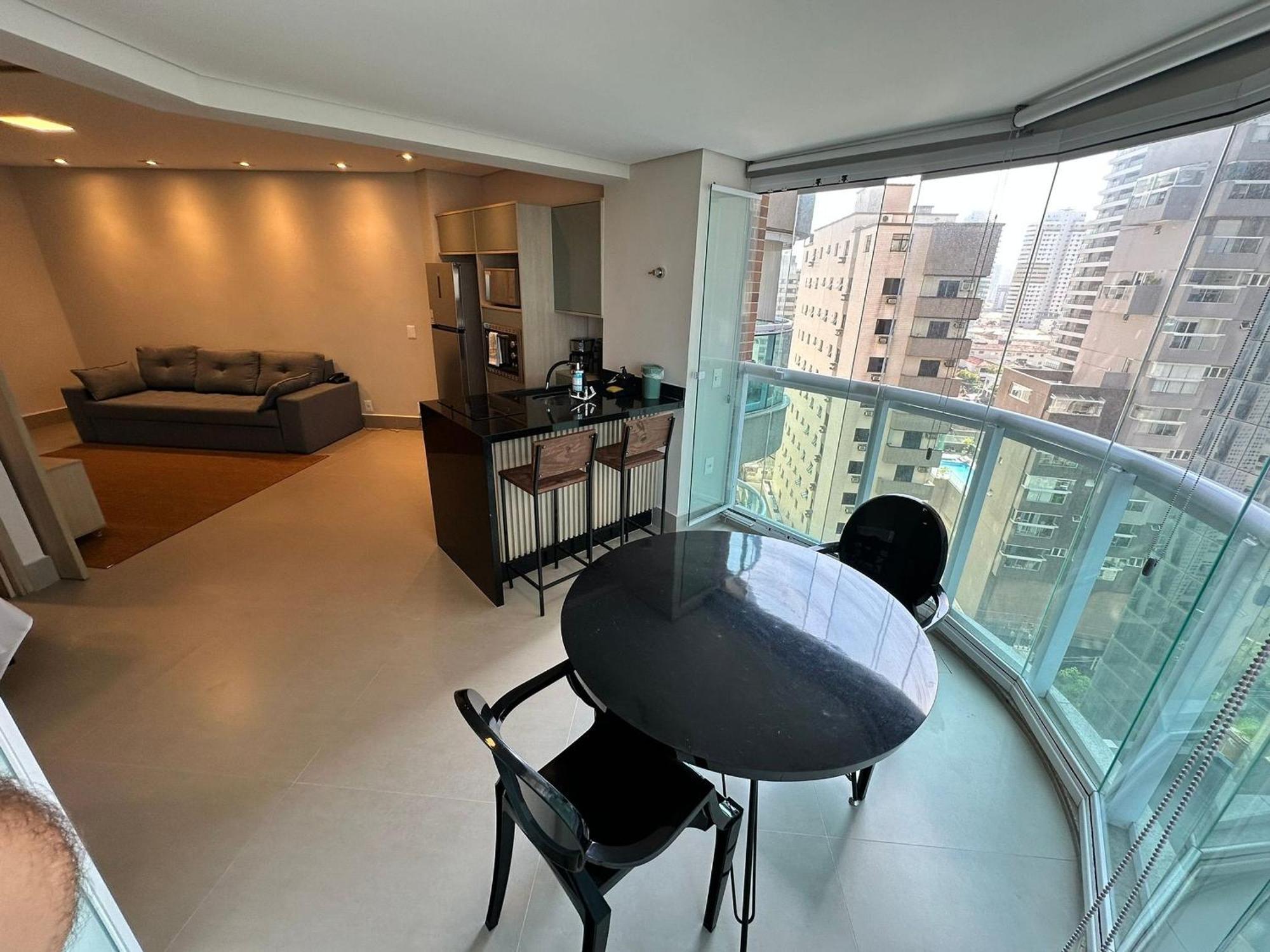 Residencial Estanconfor Com Vista Mar 2 Ac E Garagem Apartment Santos  Exterior photo